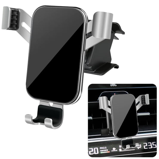 LUNQIN Car Phone Holder for Toyota Venza 2021 2022 2023 2024 SUV Auto Interior Accessories Best Cell Phones Mount Cellphone Mobile Cradle Charging Navigation Bracket Air Vent Stand Accessory