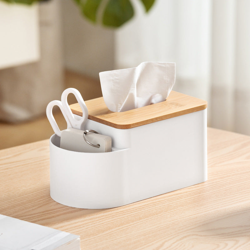 Home Living Room Coffee Table Remote Control Storage