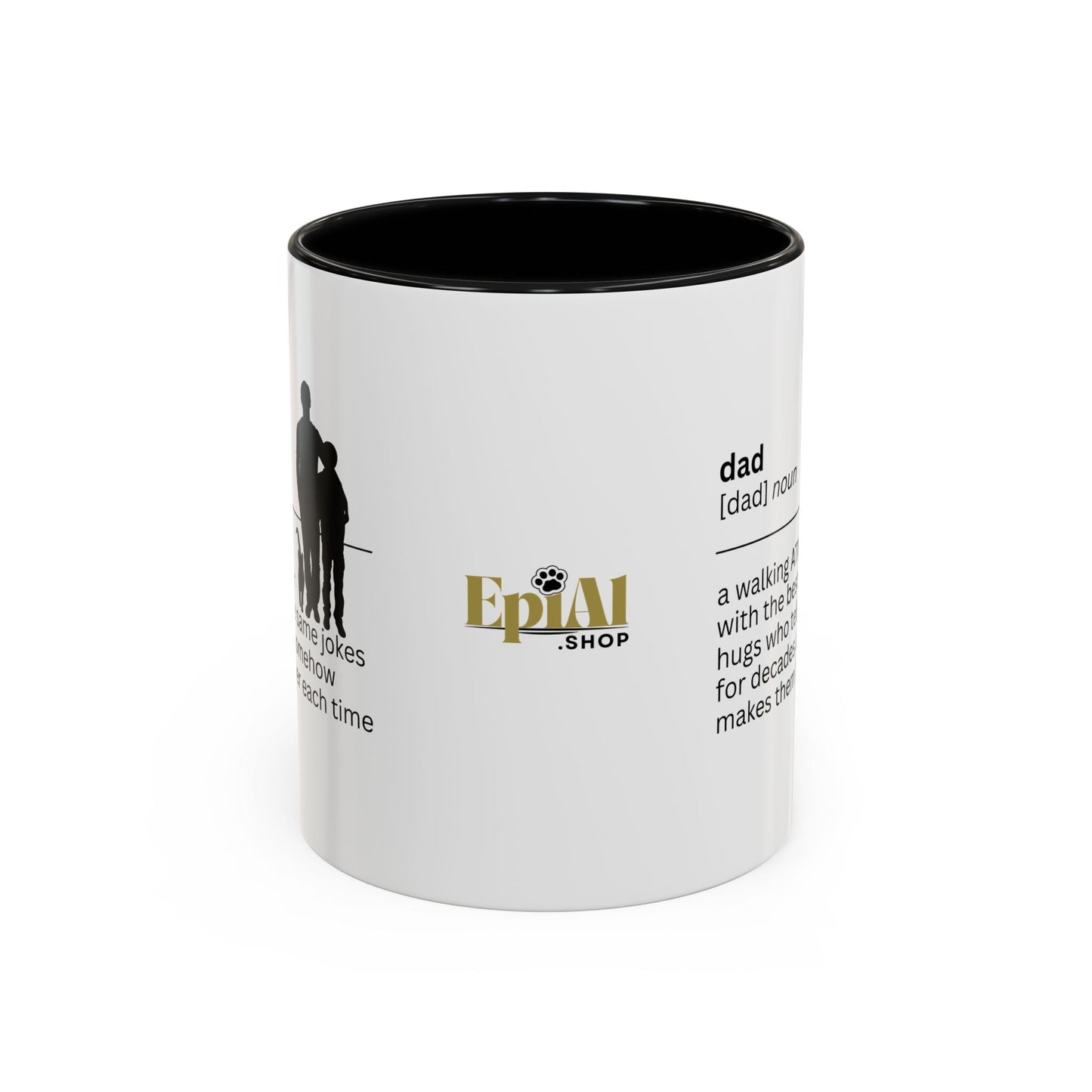 Dad ATM Accent Coffee Mug - Perfect Gift for Dads
