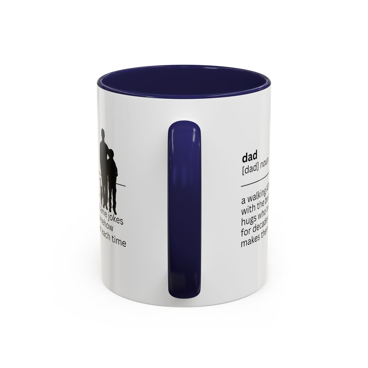 Dad ATM Accent Coffee Mug - Perfect Gift for Dads