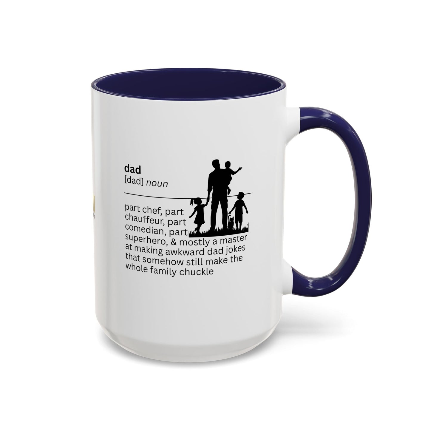 Dad Jokes Accent Coffee Mug - Perfect Gift for Dads