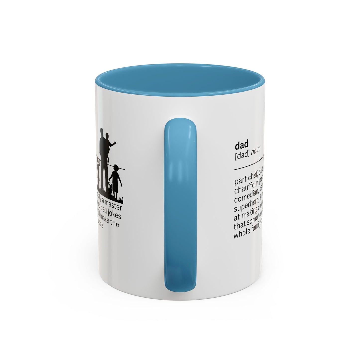 Dad Jokes Accent Coffee Mug - Perfect Gift for Dads