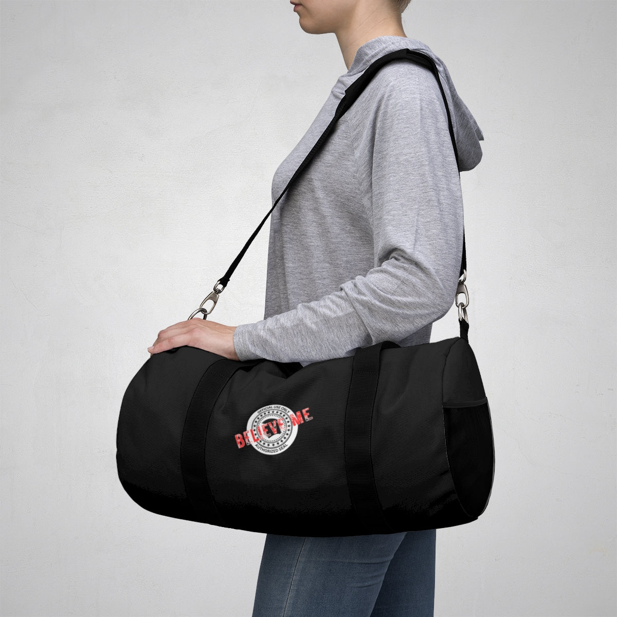 Unofficial Seal Duffel Bag – Political Parody Travel Bag (Small & Large)