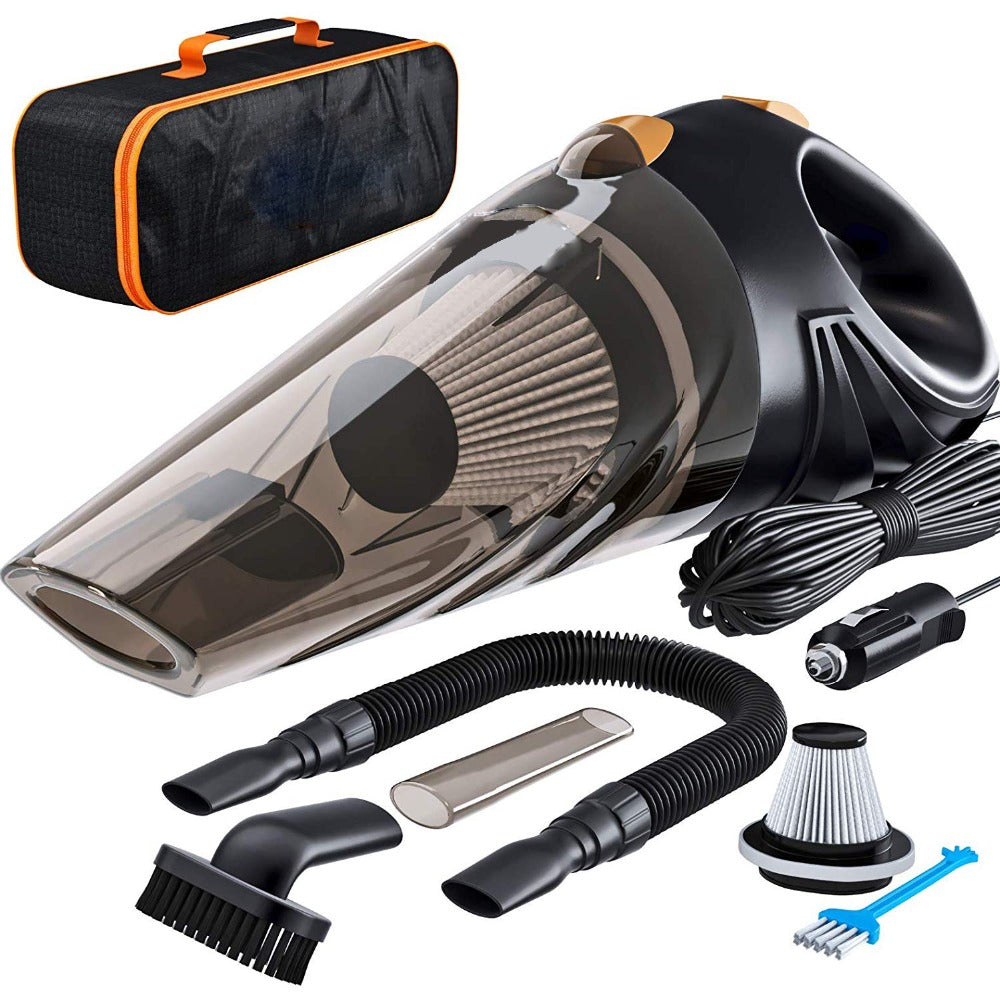 High-Power Car Vacuum Cleaner with Strong Suction