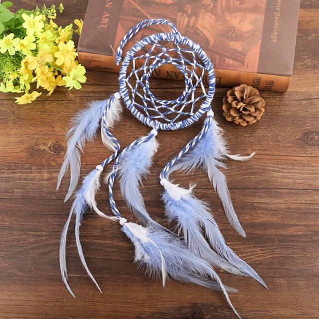 Dream Catcher Led Handmade Dream-catcher Traditional Feather Hanging Home Wall Decoration  Night Dream Catchers  Decor Ornament Wall Hanging Wind Chimes For Home Room Decoration