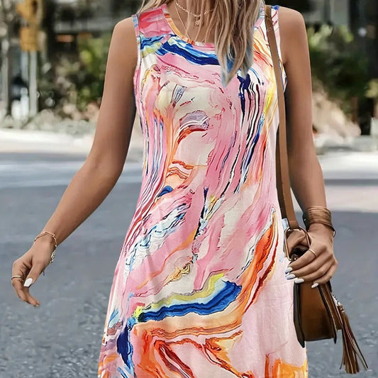 Vest Sleeveless Dress Women's Clothing