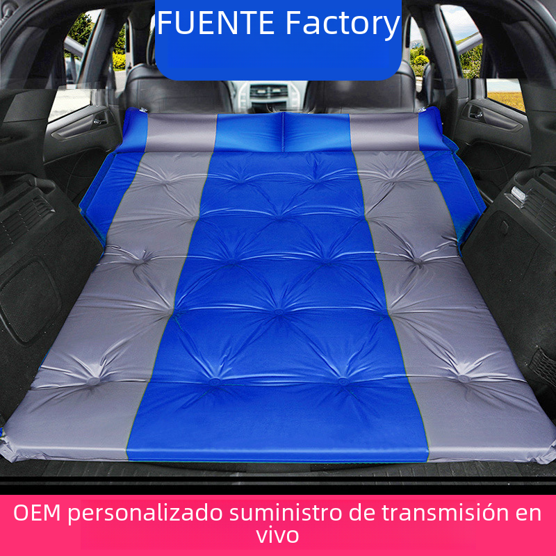 Inflatable Car Bed for Travel and Camping (SUV Compatible)