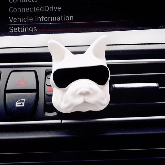 Car Air Freshener Clip - French Bulldog Design