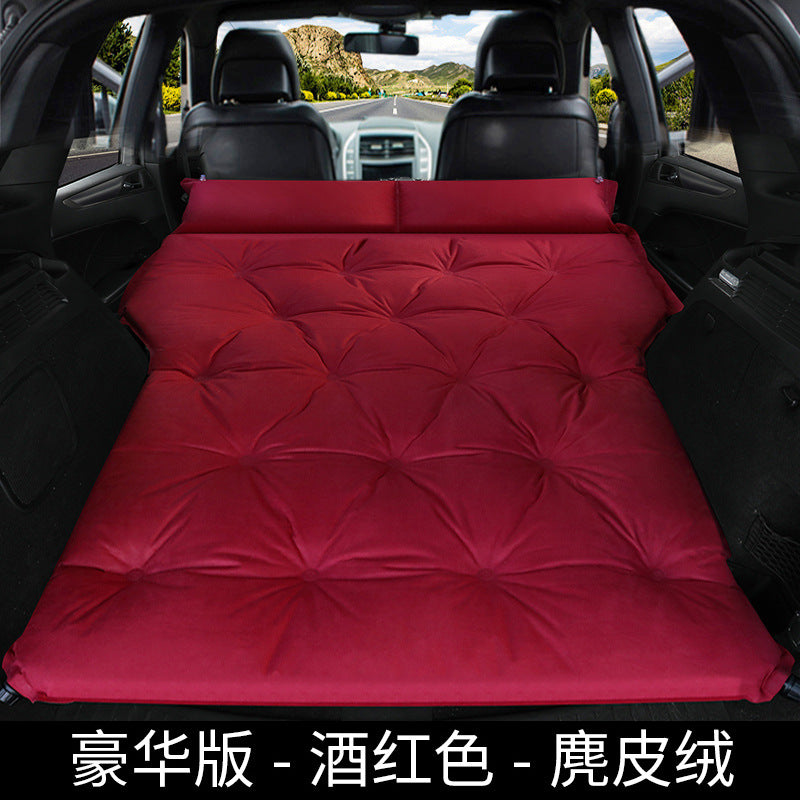 Inflatable Car Bed for Travel and Camping (SUV Compatible)