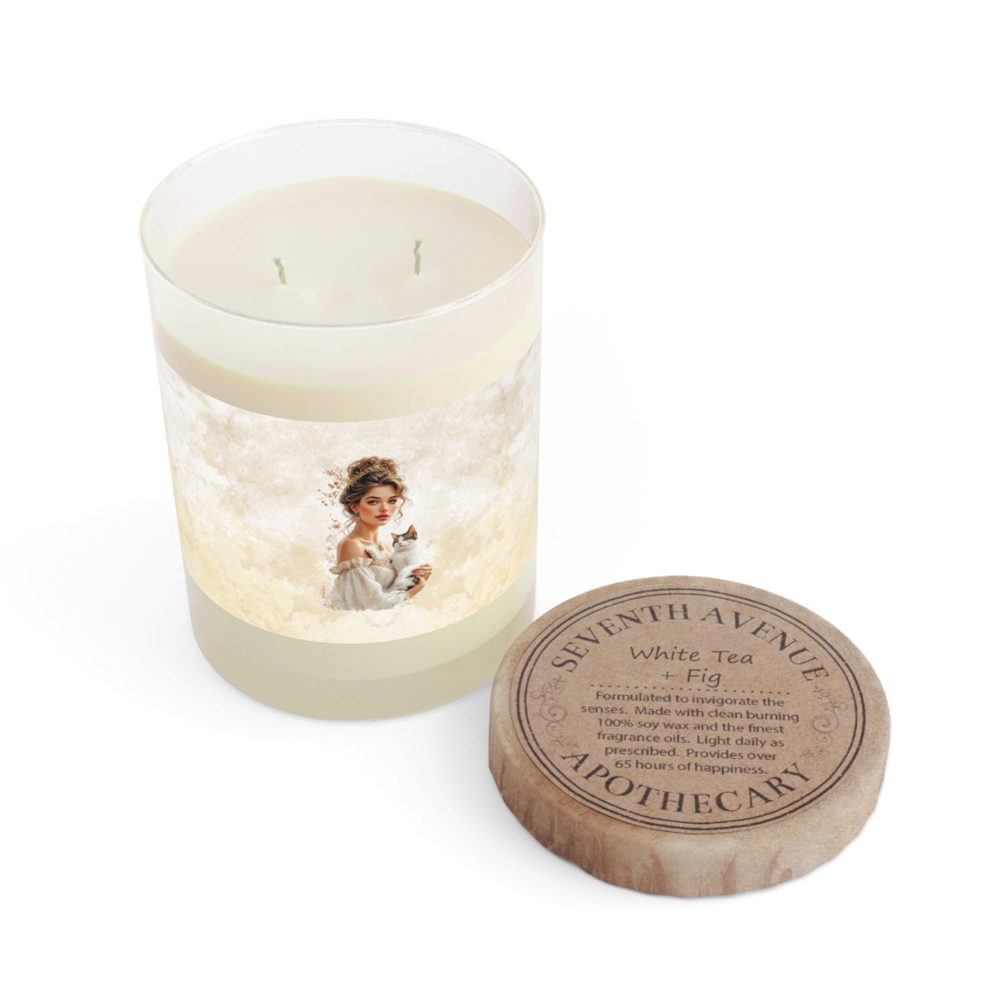 Elegant Cat Lady Candle | Cozy Cat Lover Soy Candle