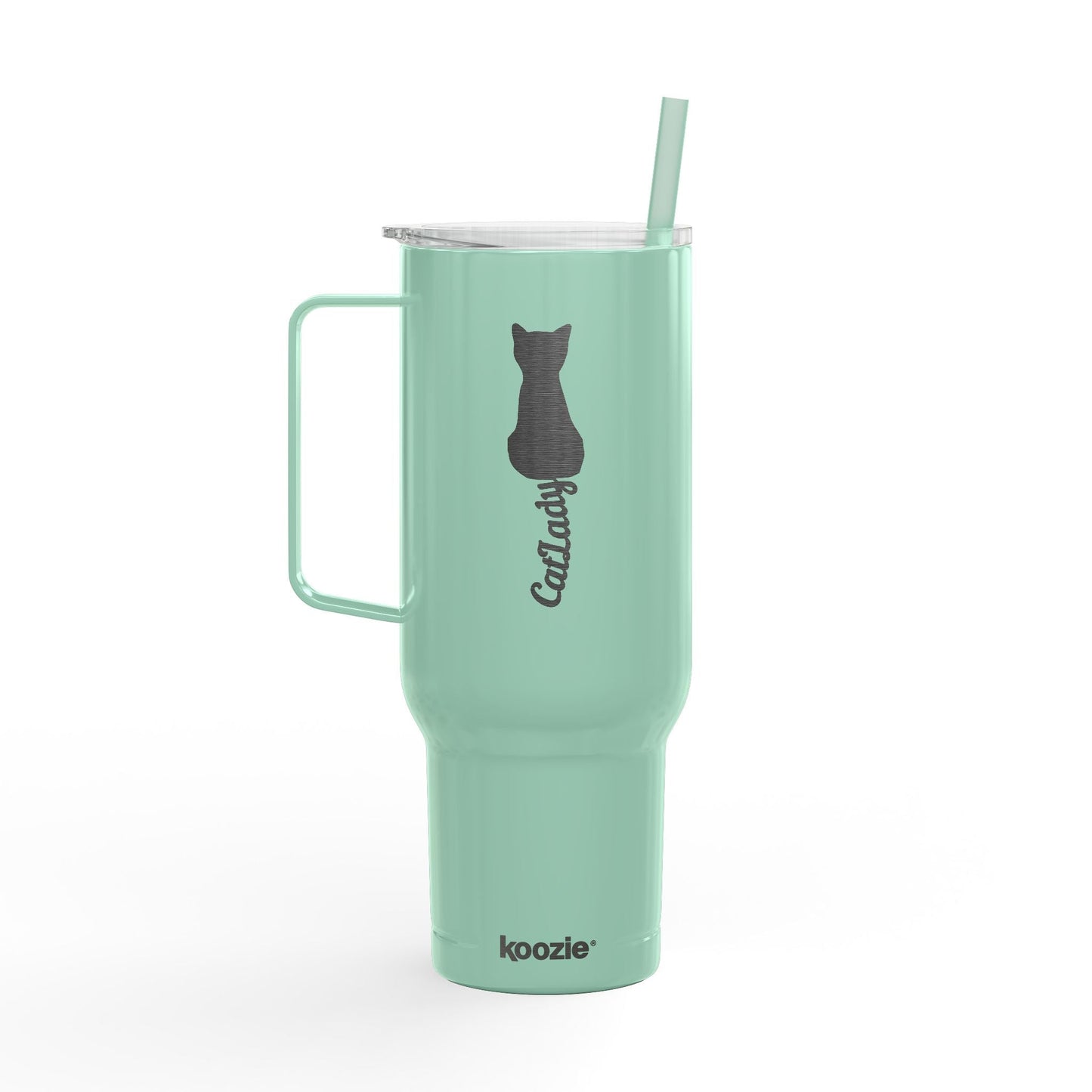 Engraved Cat Lover Travel Mug - 40oz Gift for Cat Enthusiasts