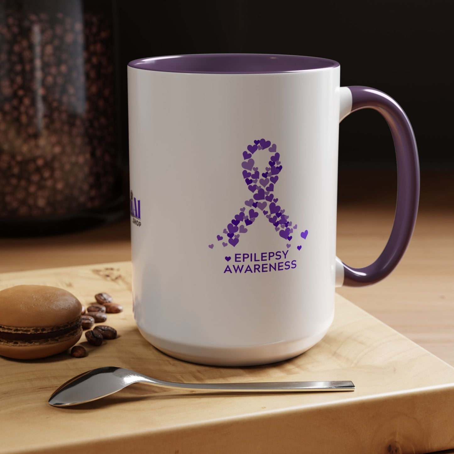 Epilepsy Awareness Accent Coffee Mug