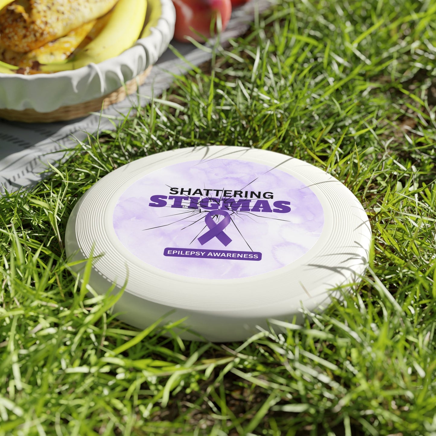 Epilepsy Awareness Flying Disc - Stigmas Design