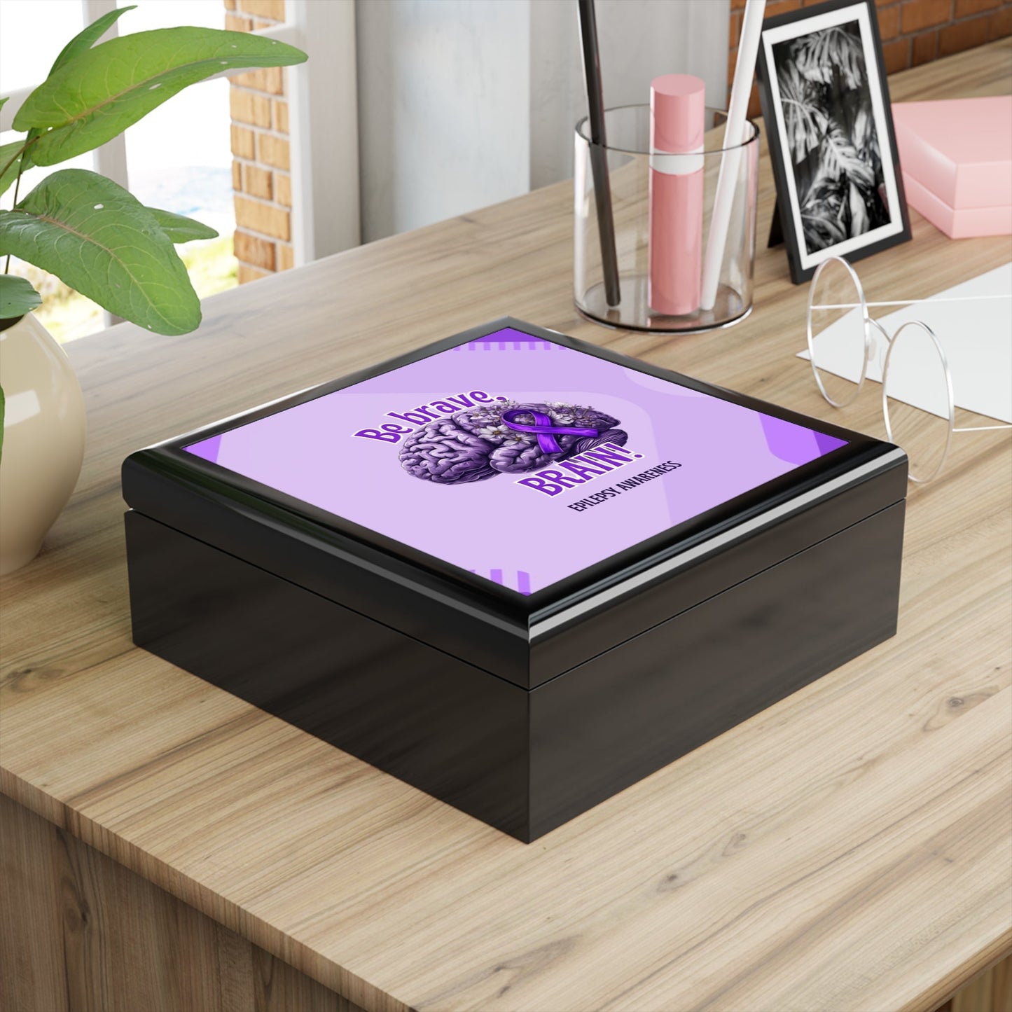 Epilepsy Awareness Keepsake Box