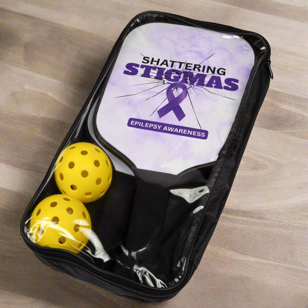 Epilepsy Awareness Pickleball Set - Stigmas