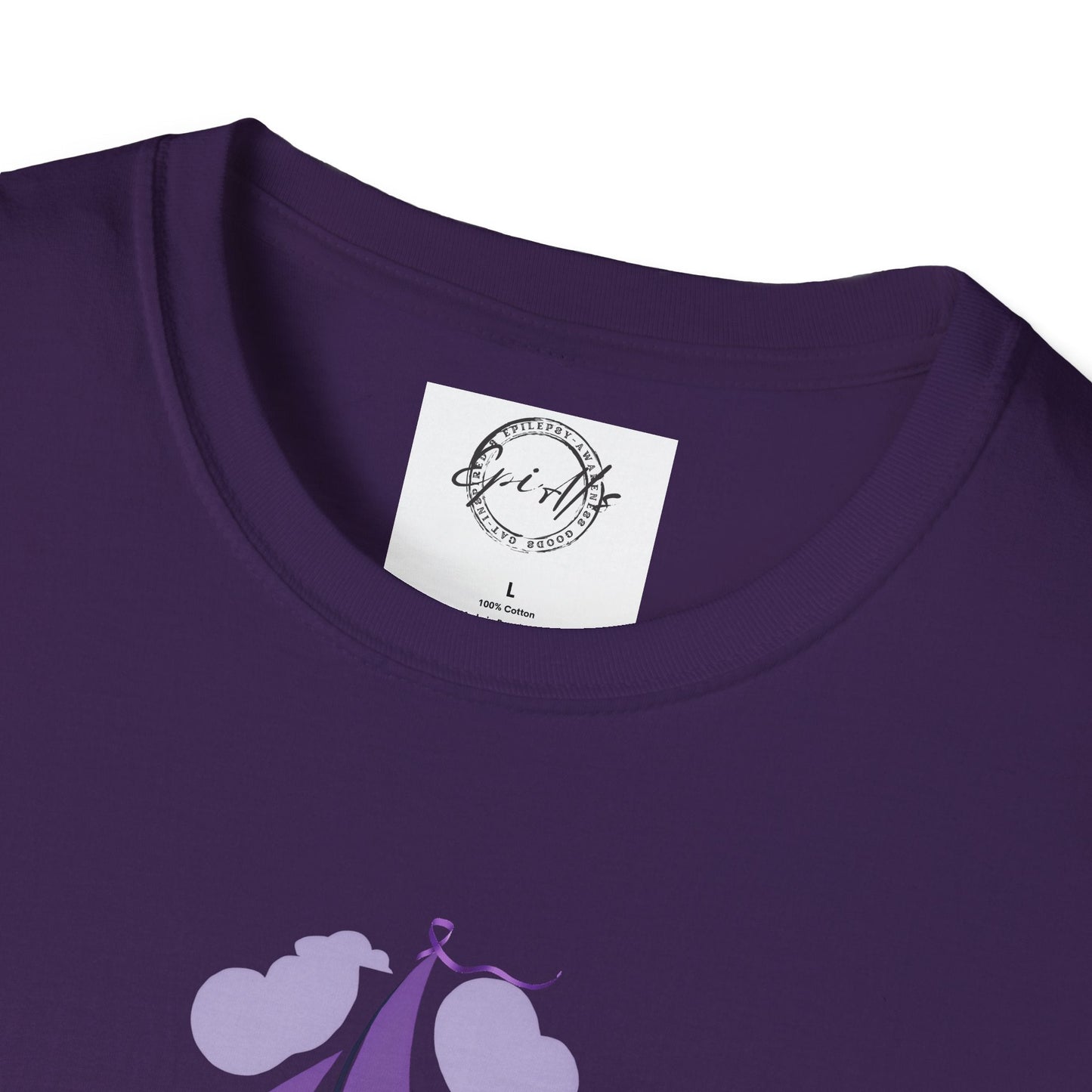 Epilepsy Awareness Quote T-Shirt - Unisex Softstyle Tee for Every Advocate