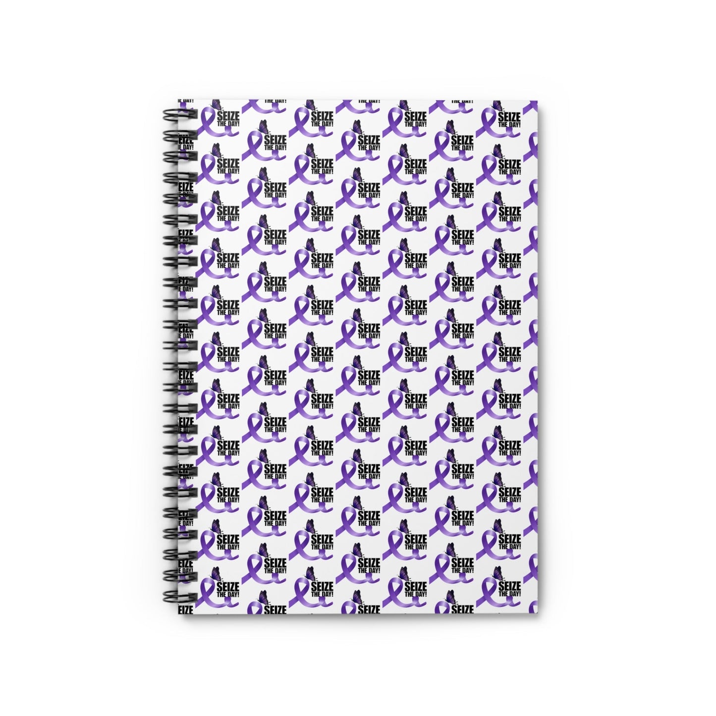 Epilepsy Awareness Spiral Ruled-Lined Notebook