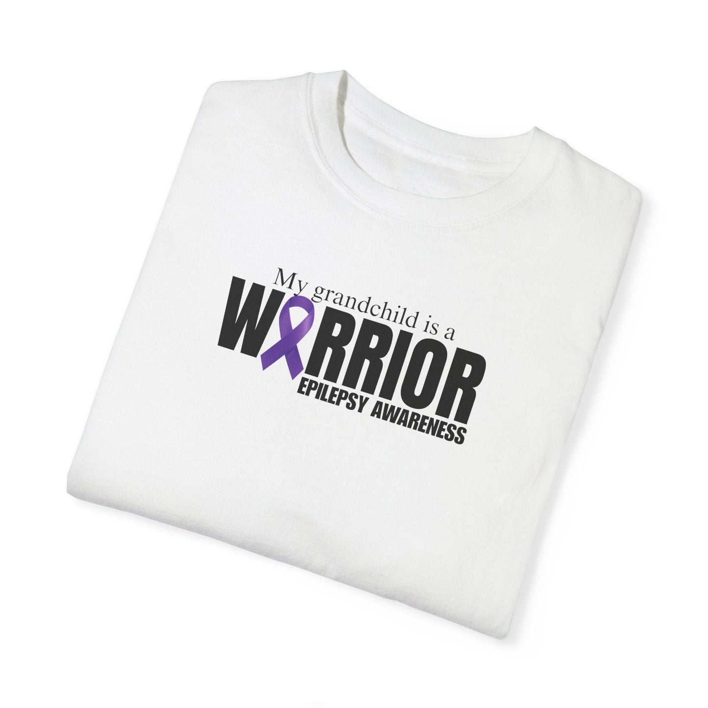My Grandchild is an Epilepsy Warrior T-Shirt - Show Your Support and Raise Awareness