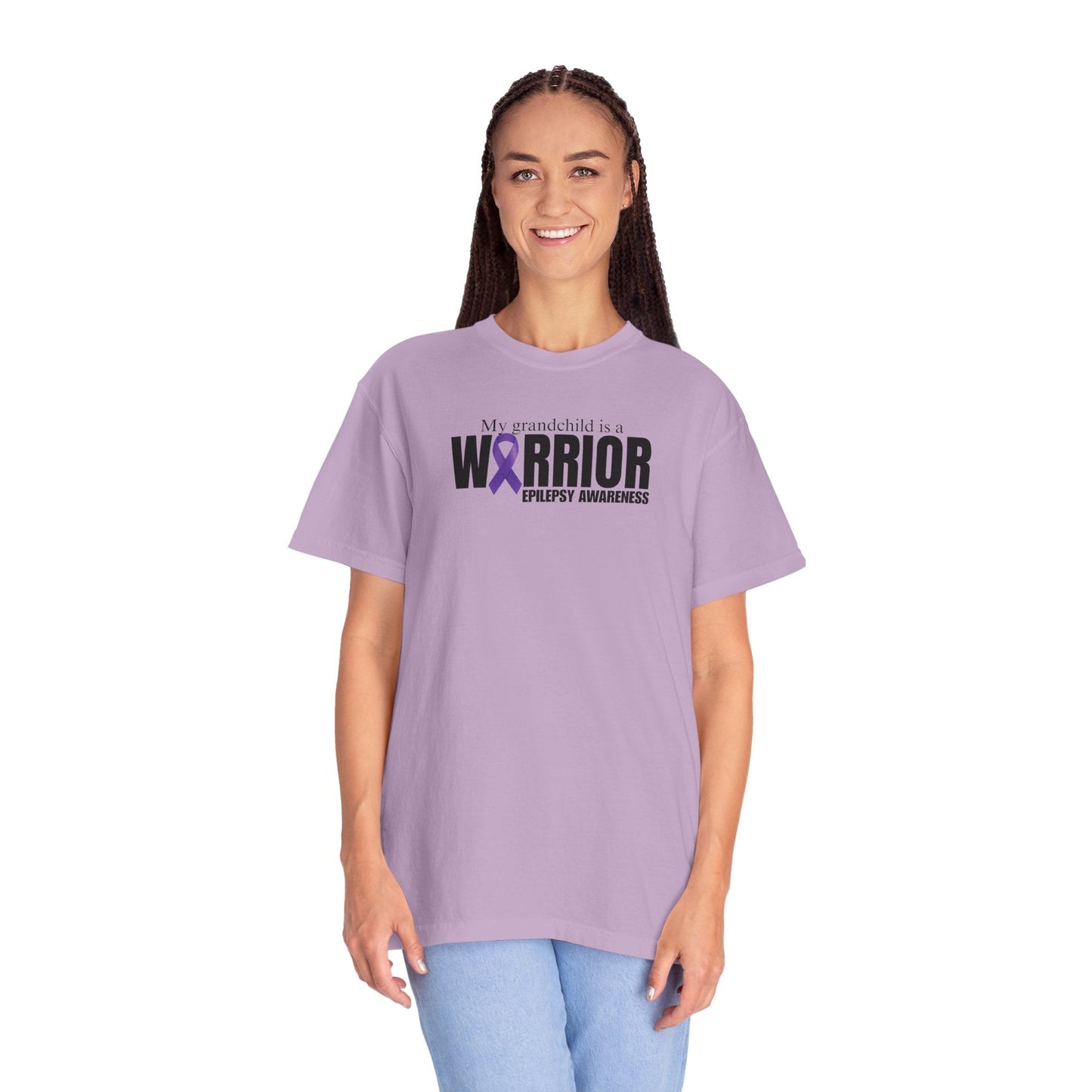 My Grandchild is an Epilepsy Warrior T-Shirt - Show Your Support and Raise Awareness