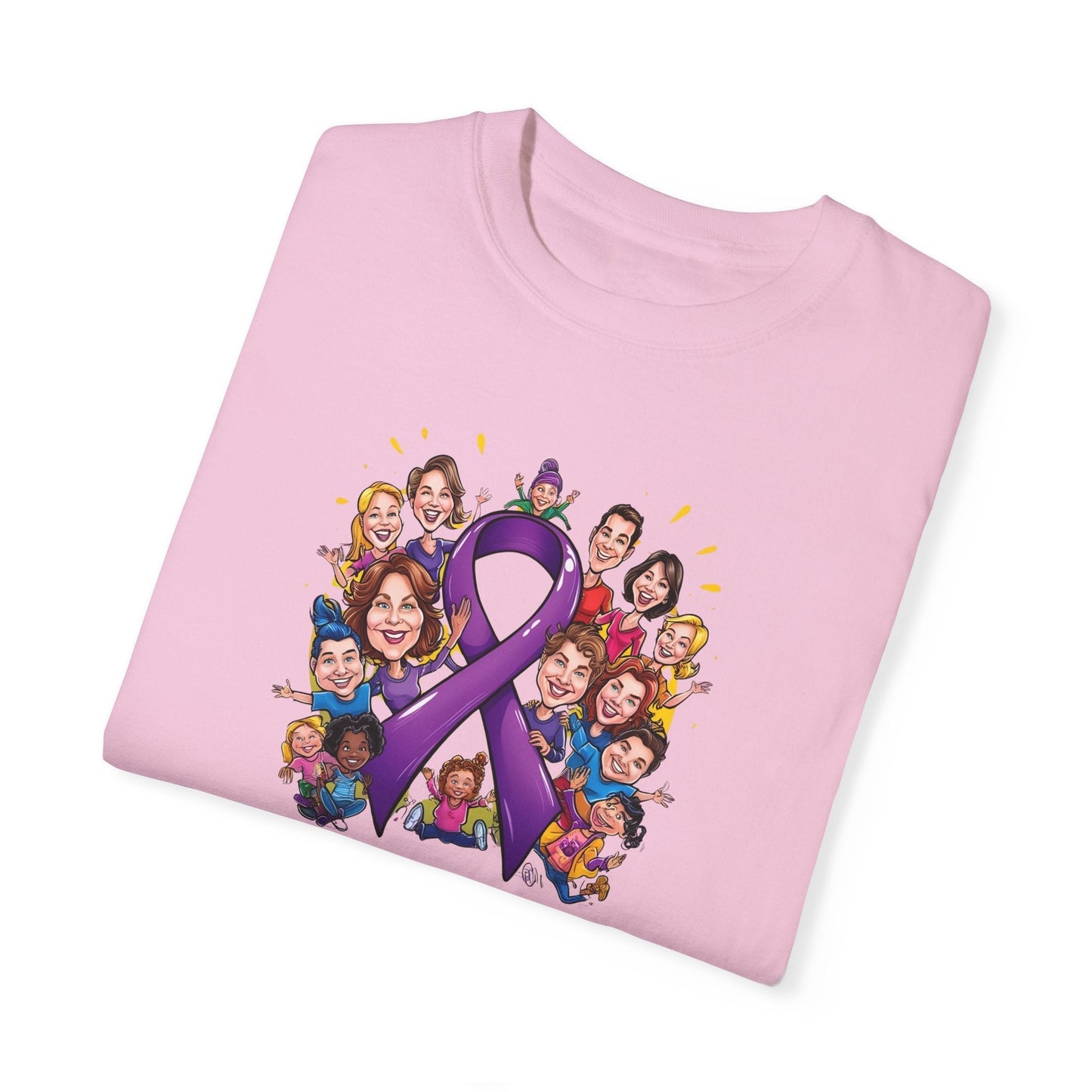 Epilepsy Awareness Unisex Garment-Dyed T-Shirt - Seize Hope, Be Strong