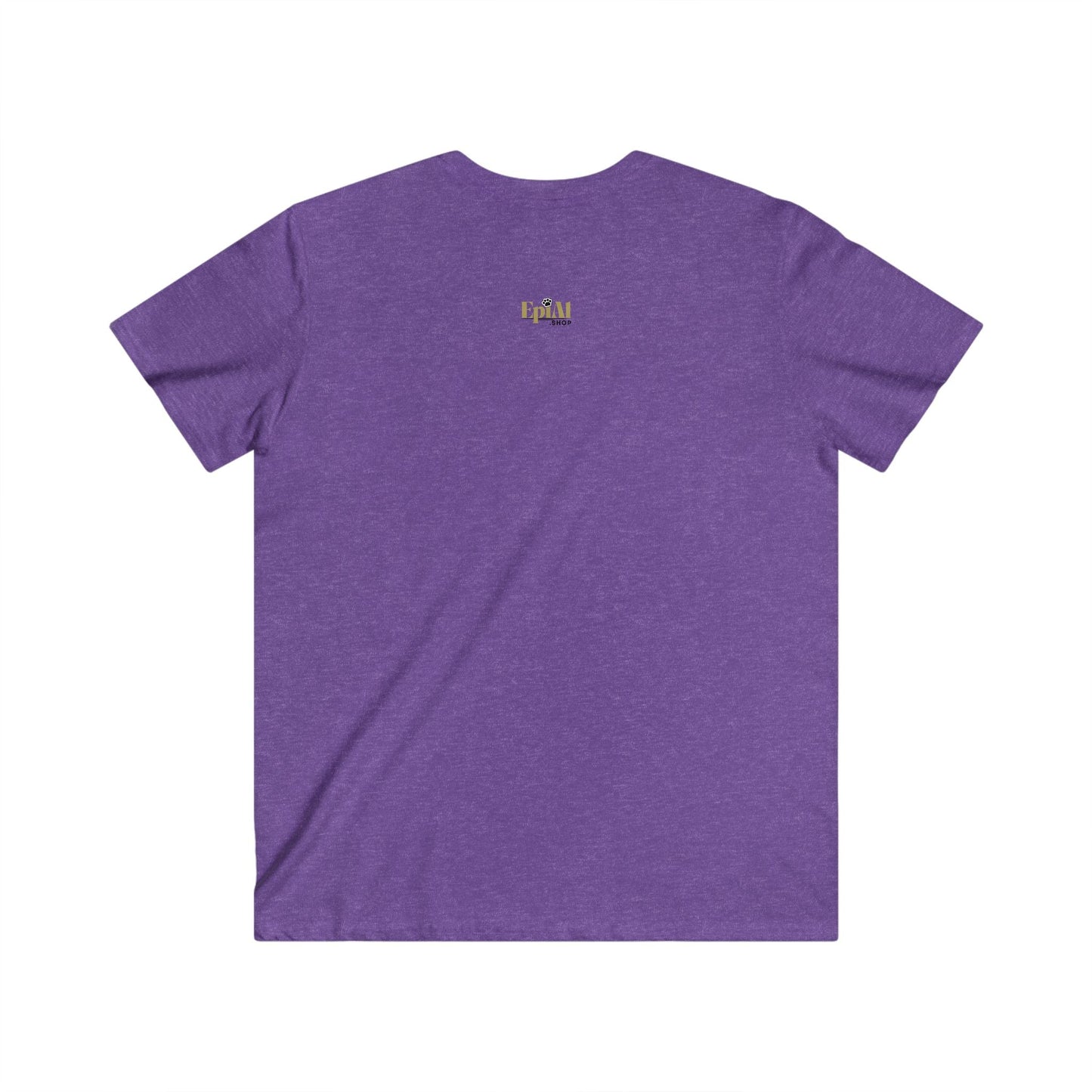 Epilepsy Awareness V-Neck Tee - Support Your Warrior Wife Epilepsy Tee