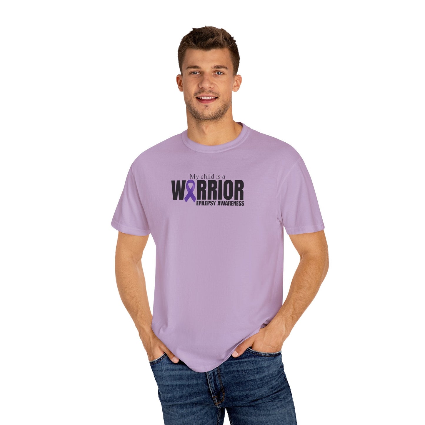 Epilepsy Awareness Warrior T-Shirt - My Child is Warrior Epilepsy Awareness