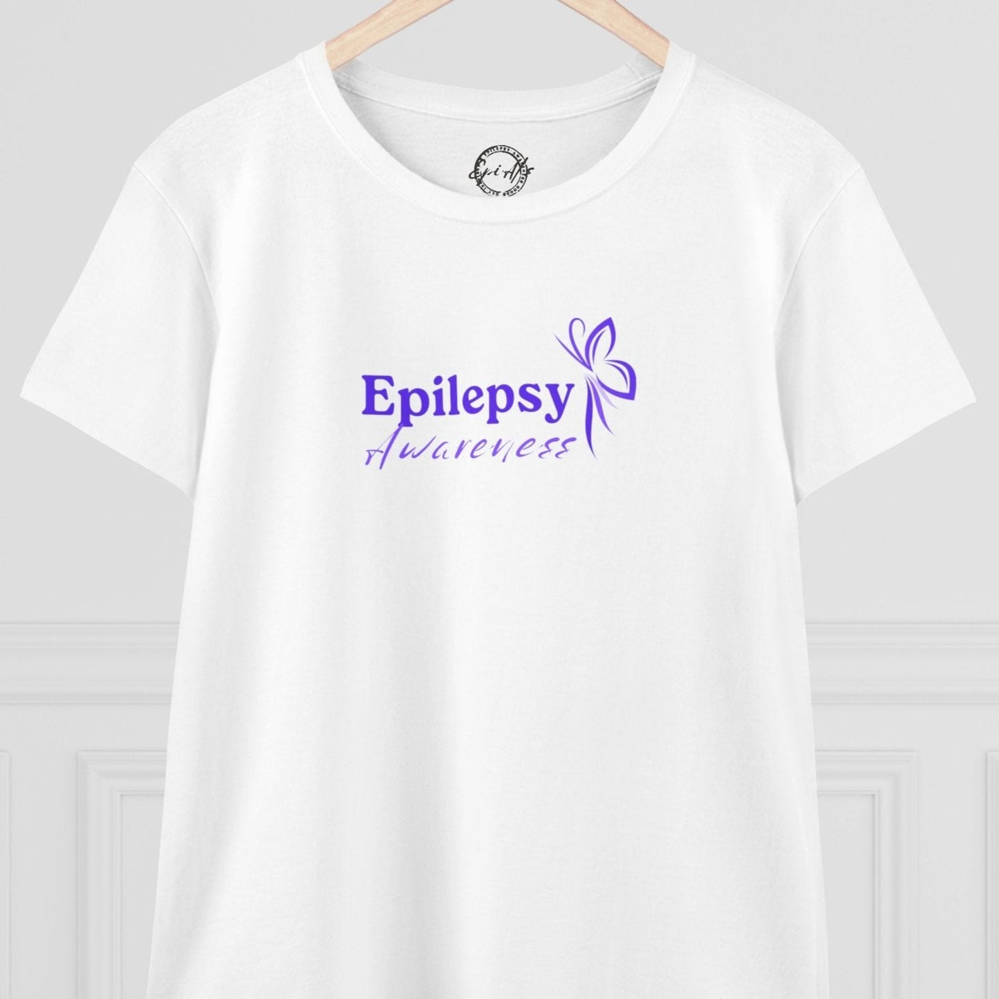 Women's Purple Ribbon Epilepsy Awareness T-Shirt - Show Your Support