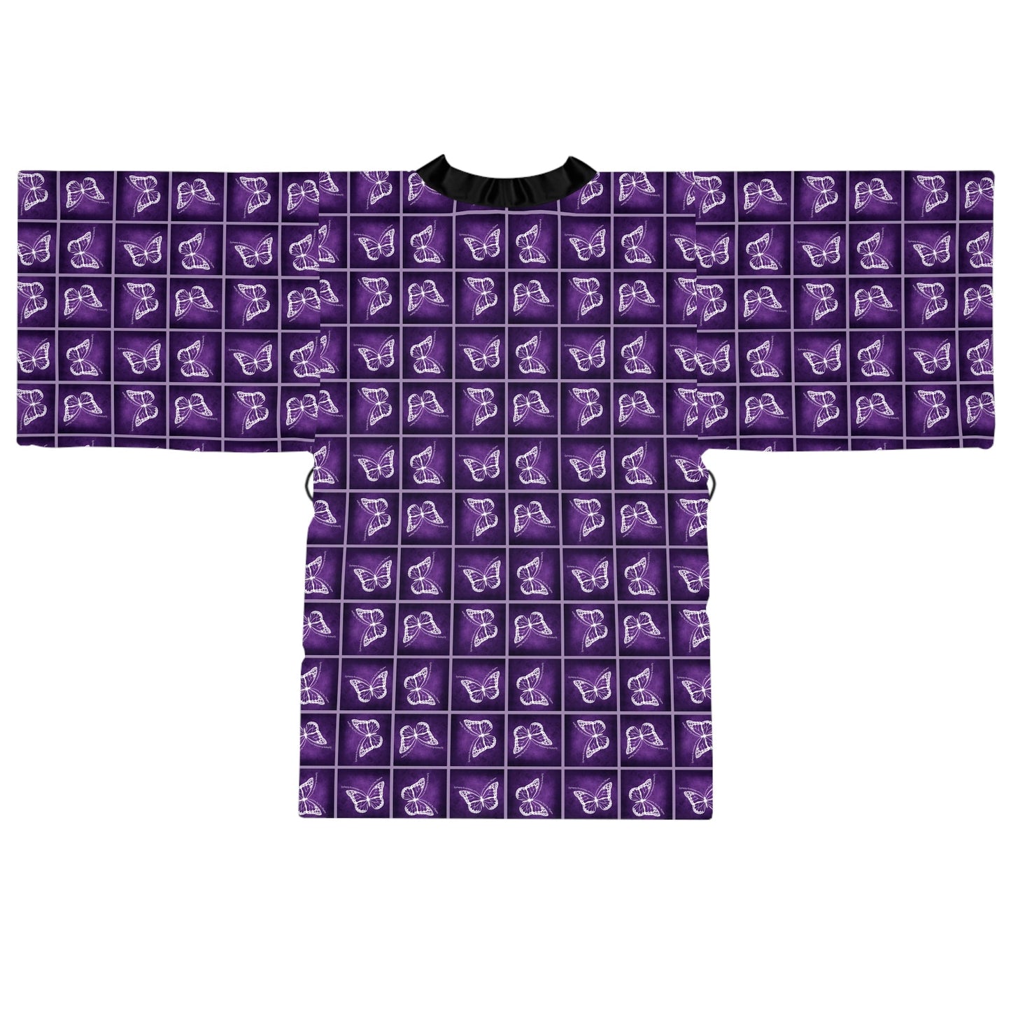 Epilepsy Butterfly Dreams Long Sleeve Kimono Robe