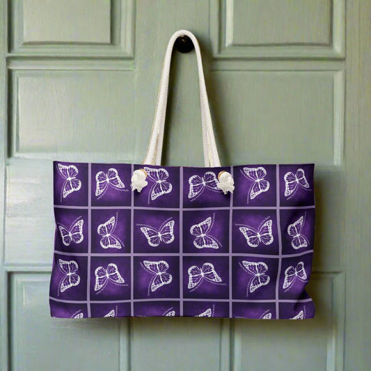 Epilepsy Butterfly Weekender Bag