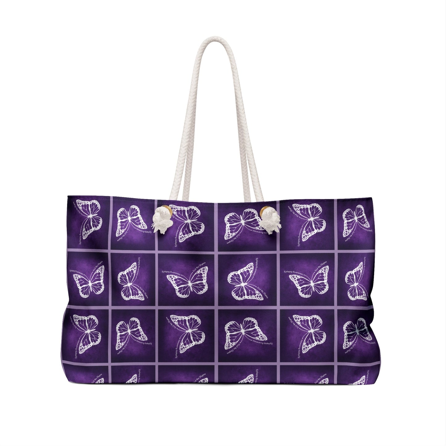 Epilepsy Butterfly Weekender Bag