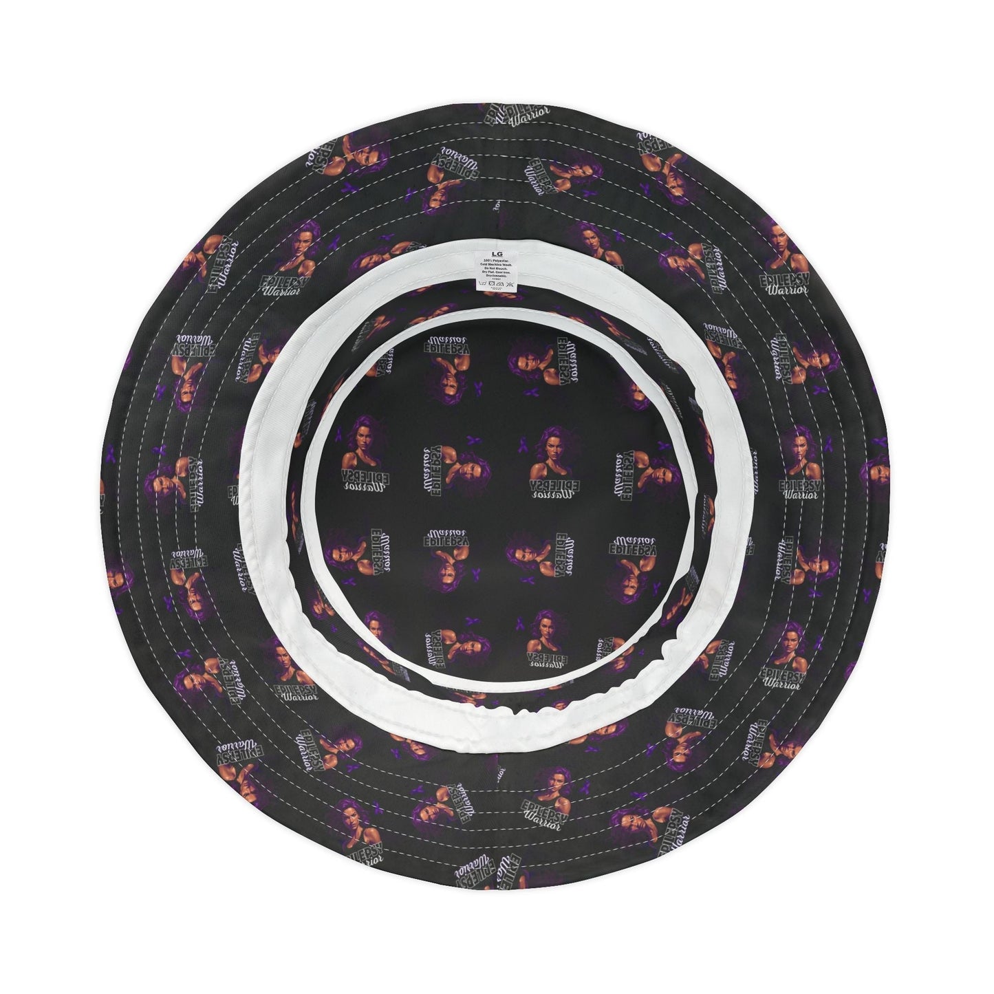 Epilepsy Warrior Woman Bucket Hat