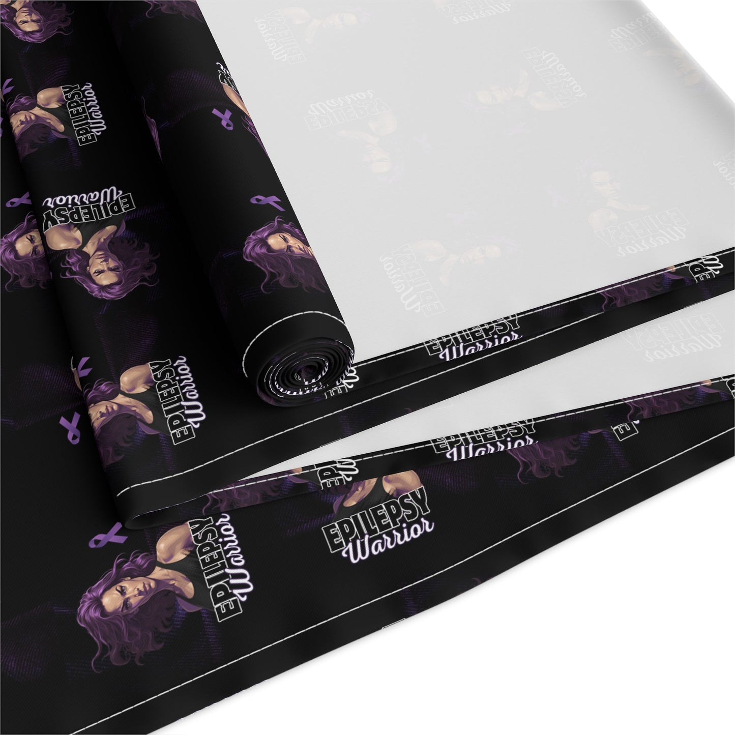 Epilepsy Warrior Woman Table Runner