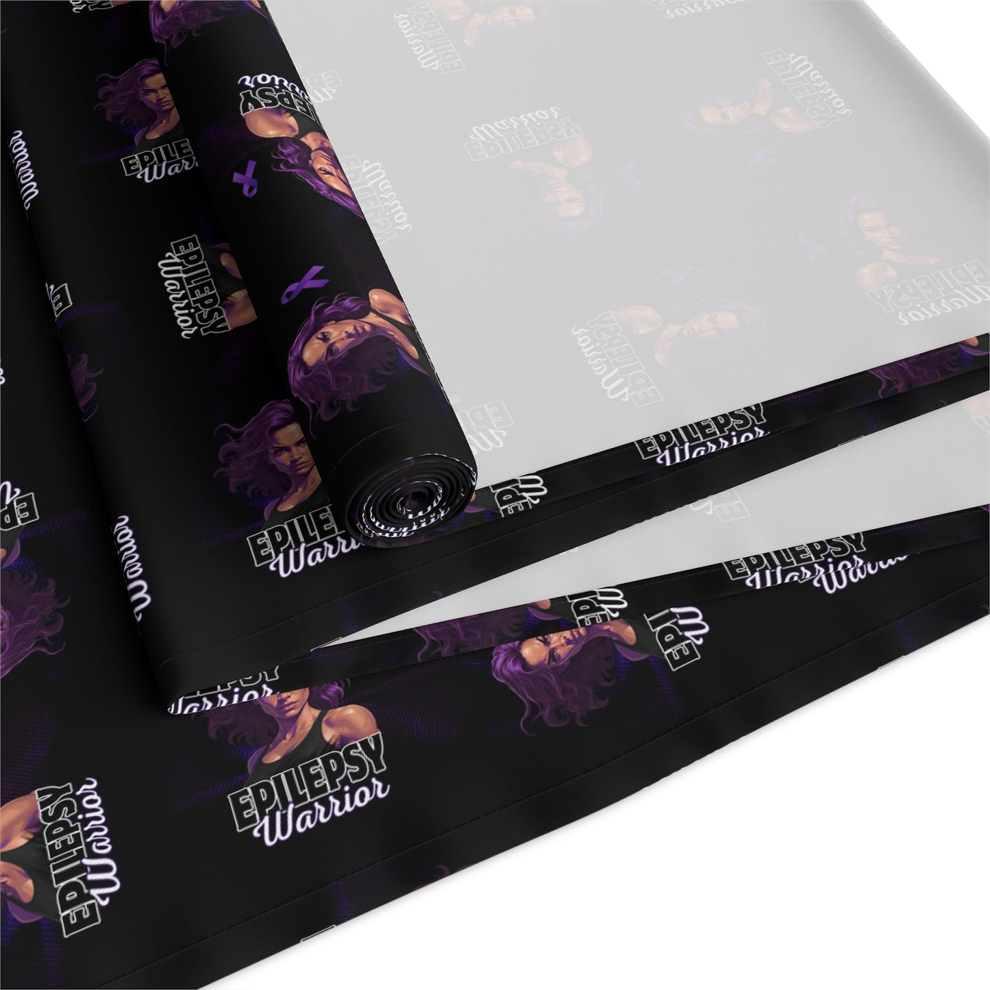 Epilepsy Warrior Woman Table Runner