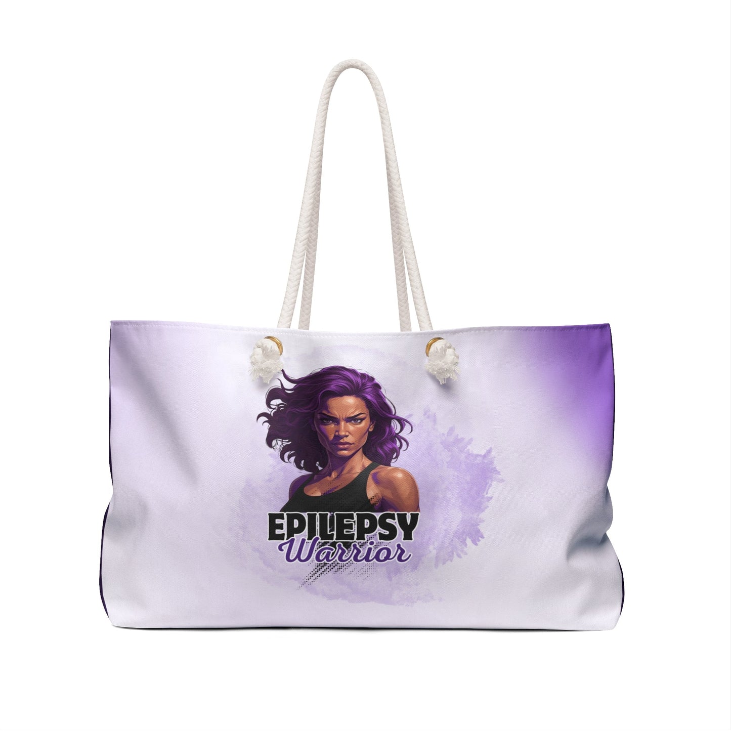 Epilepsy Warrior Woman Weekender Bag
