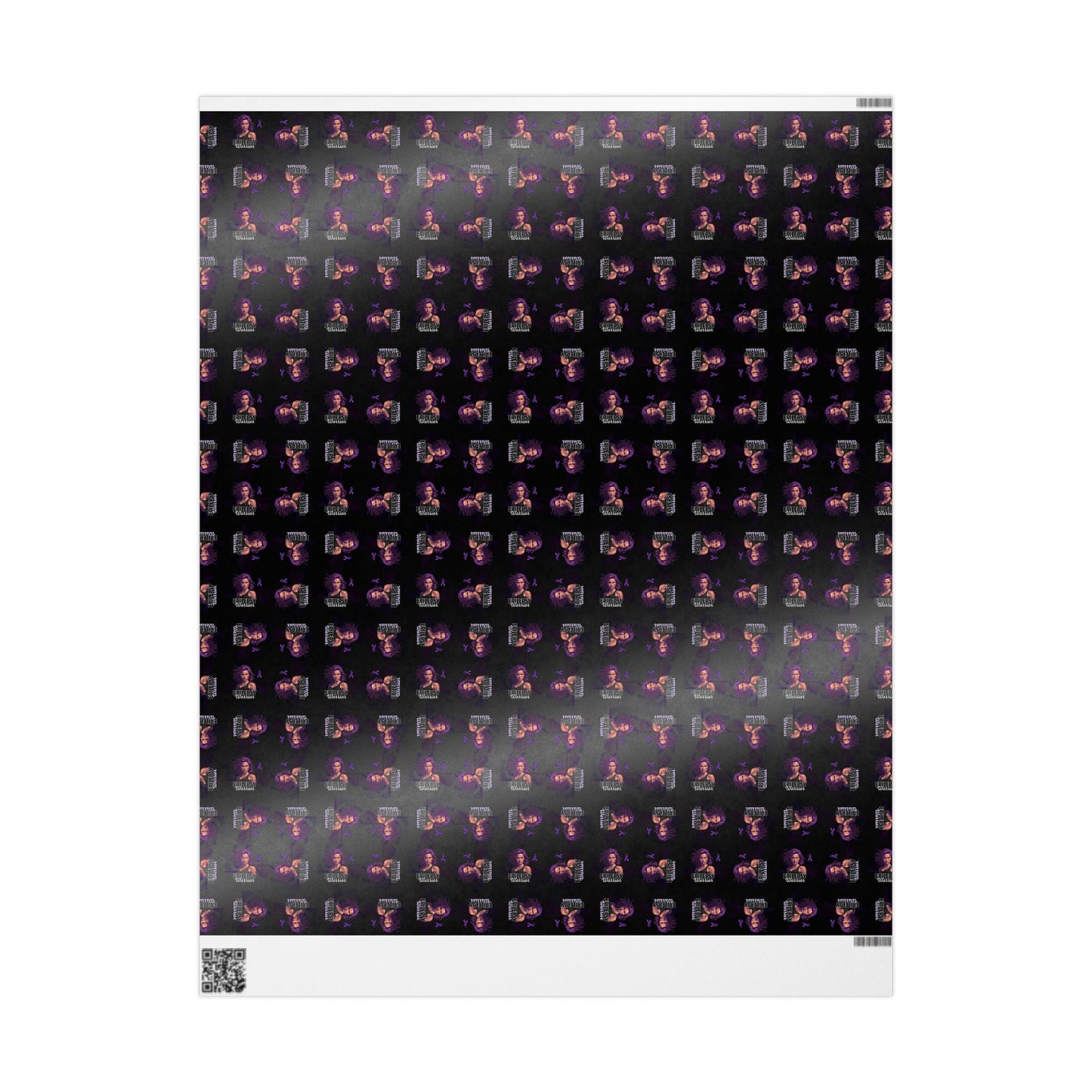 Epilepsy Warrior Woman Wrapping Paper