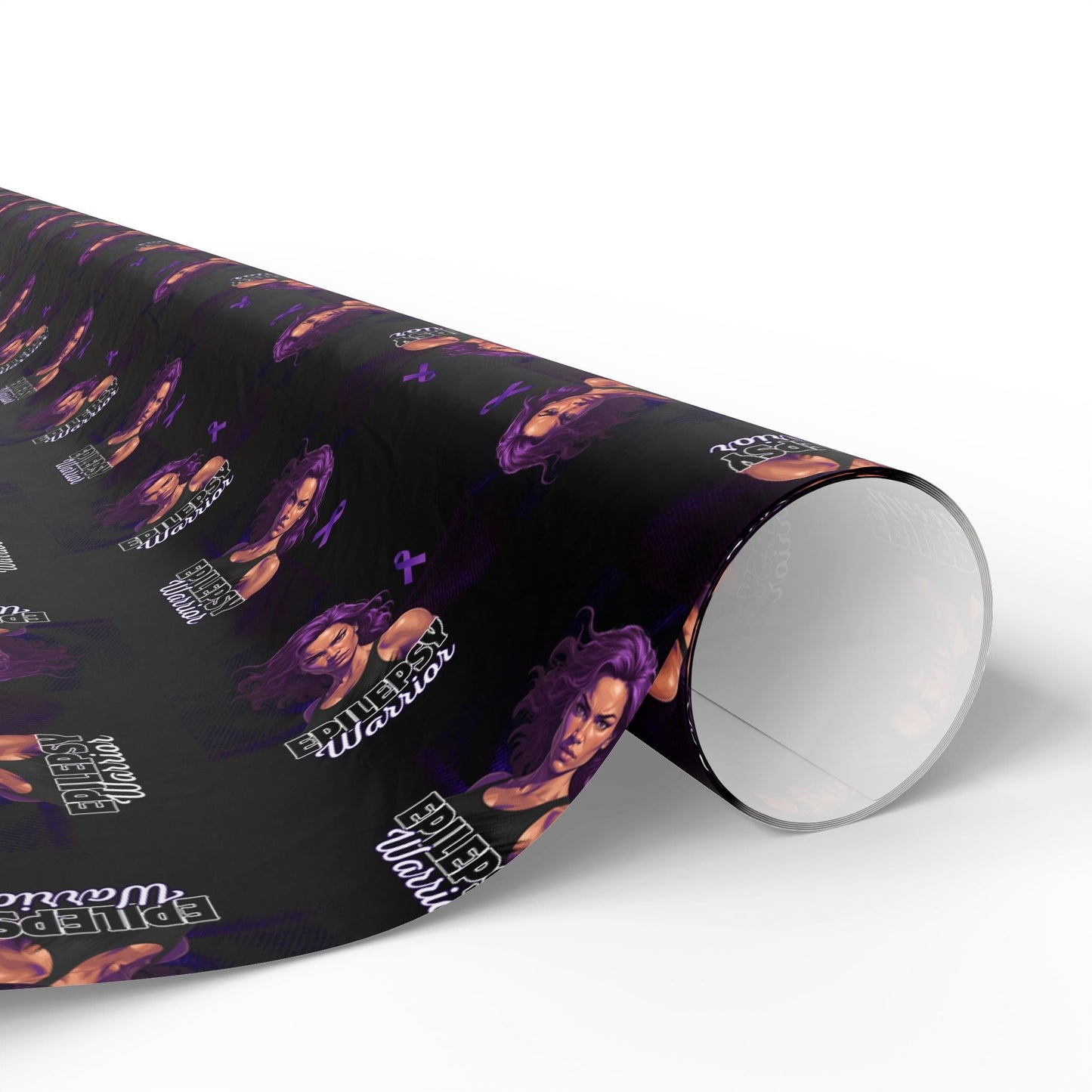 Epilepsy Warrior Woman Wrapping Paper