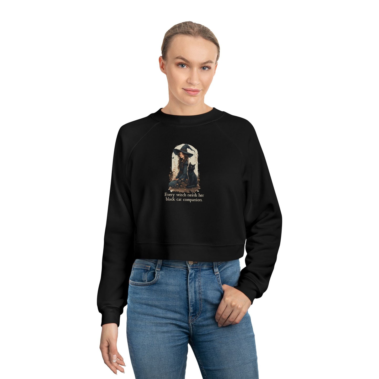 Every Witch — Cropped Fleece Pullover