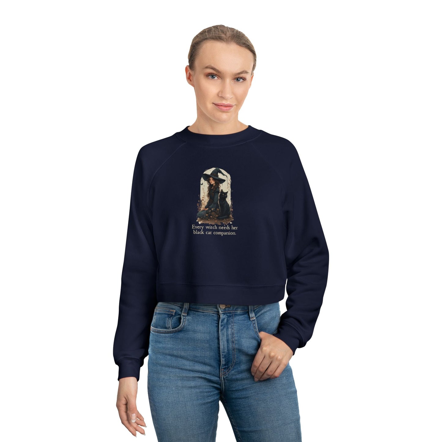Every Witch — Cropped Fleece Pullover