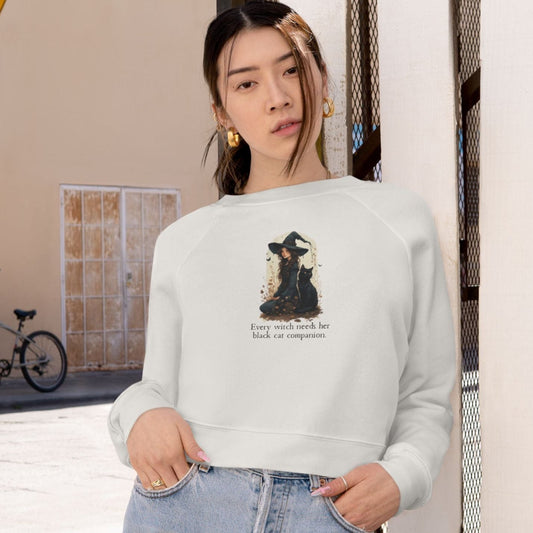 Every Witch — Cropped Fleece Pullover
