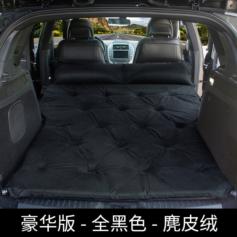 Inflatable Car Bed for Travel and Camping (SUV Compatible)