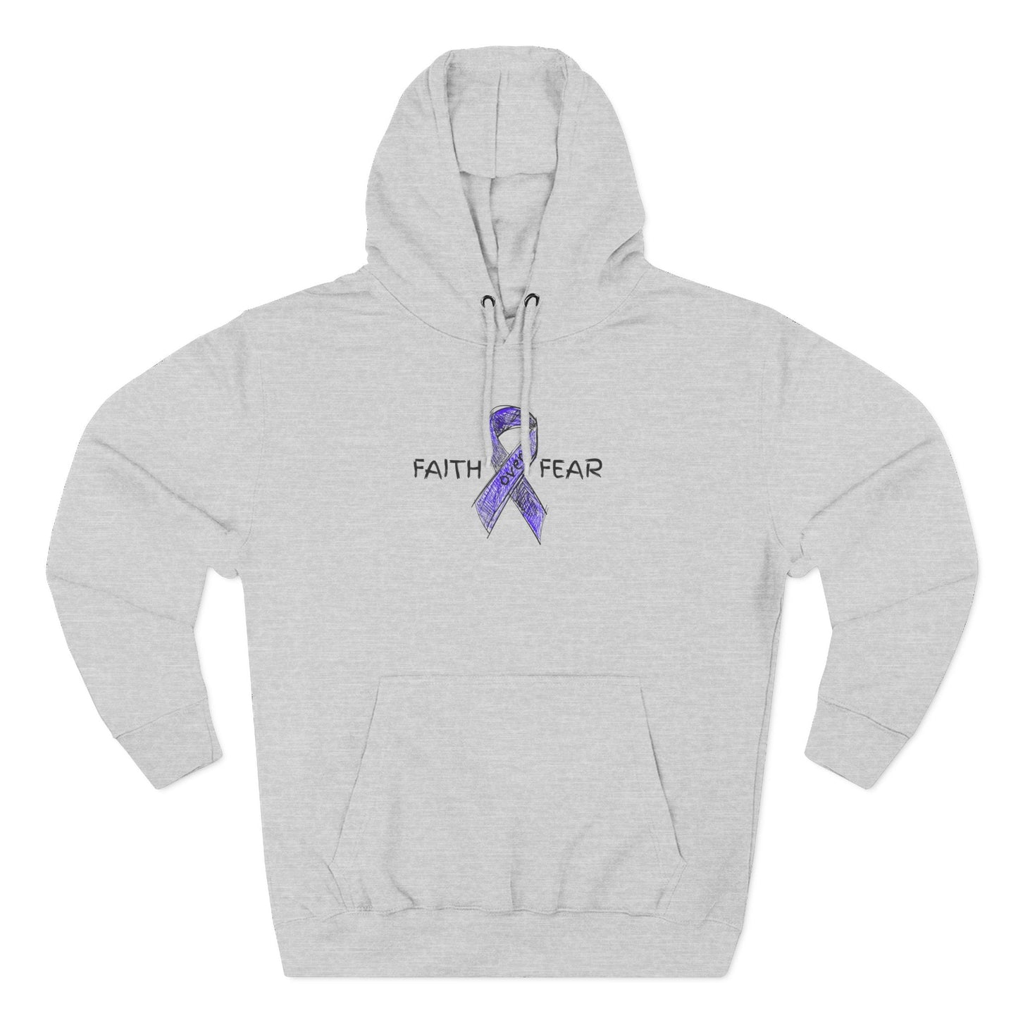 Faith Over Fear Epilepsy Awareness Hoodie