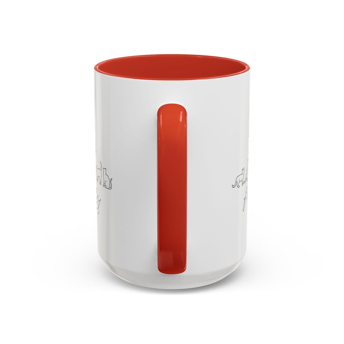 Family First Accent Coffee Mug