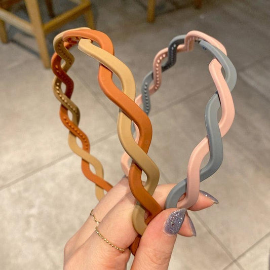 Fashion Headbands for Hair Woman Soft Colorful Hit Color Bezel Hair Bands Hair Hoop Bezel for Hair Headband Gorgeous Hair Accessories For Women