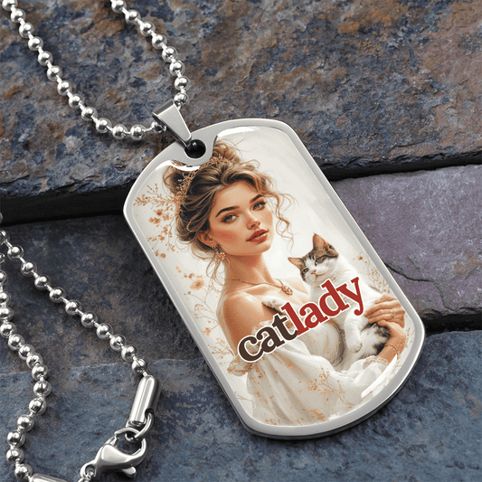 Feminine Cat Lady Necklace