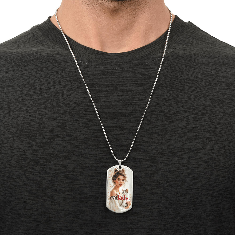 Feminine Cat Lady Necklace