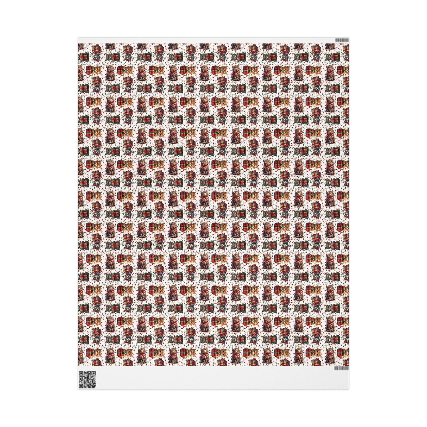Festive Kitties Christmas Wrapping Paper