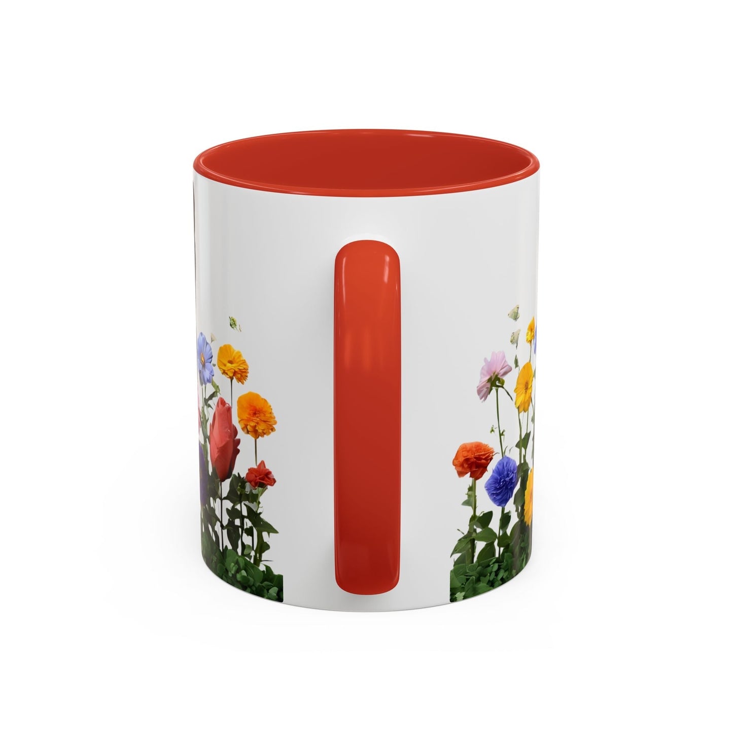 Floral Cats Coffee Mug
