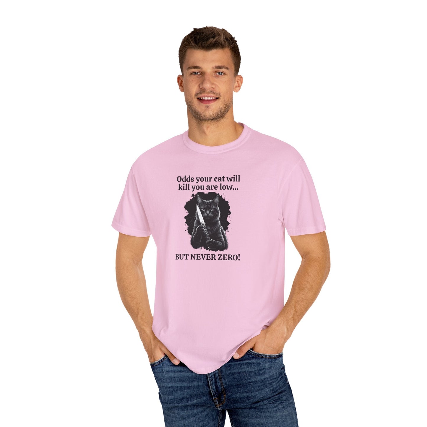 Funny Killer Cat Graphic Tee