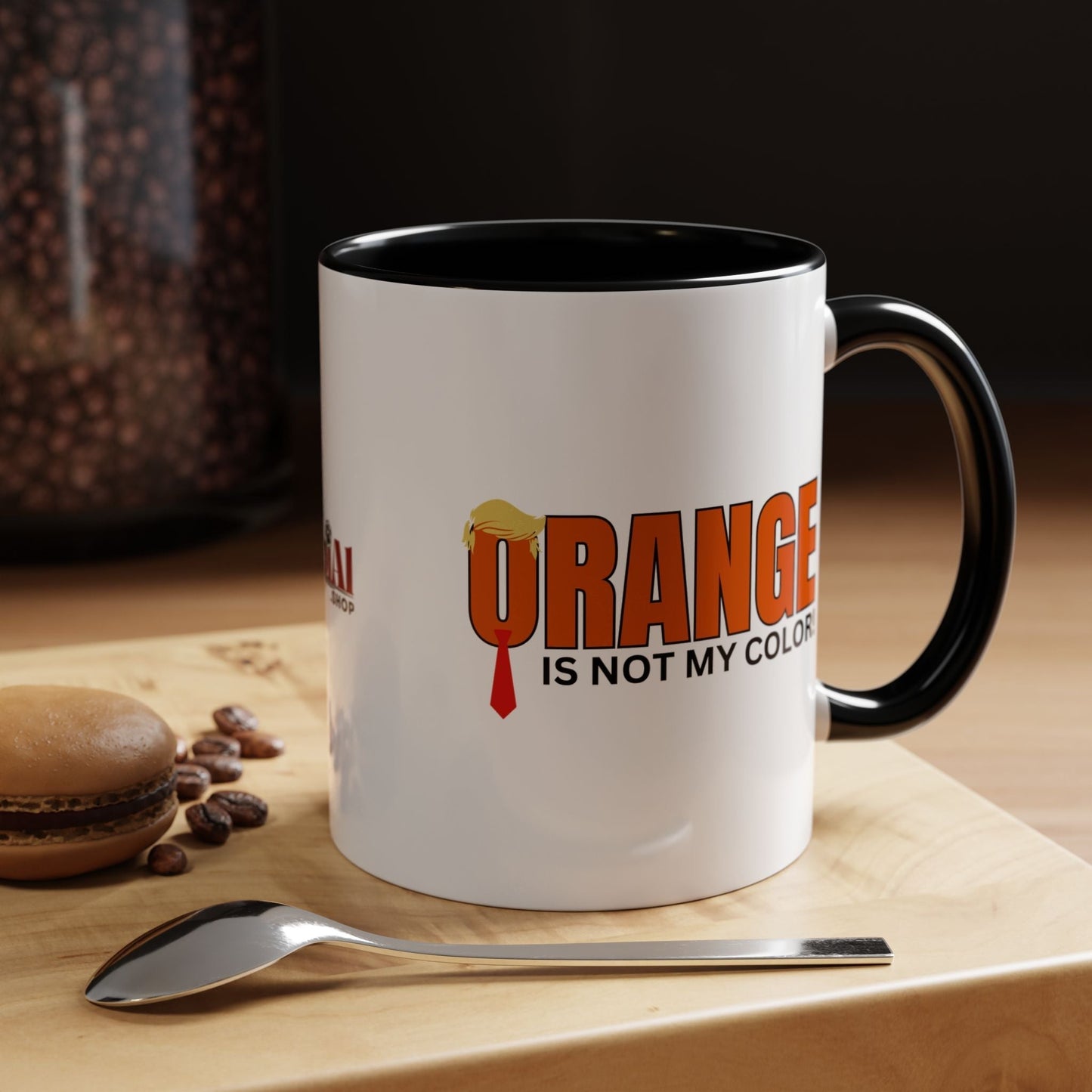 Orange Is Not My Color Accent Mug | Funny Coffee Mug (11oz, 15oz)