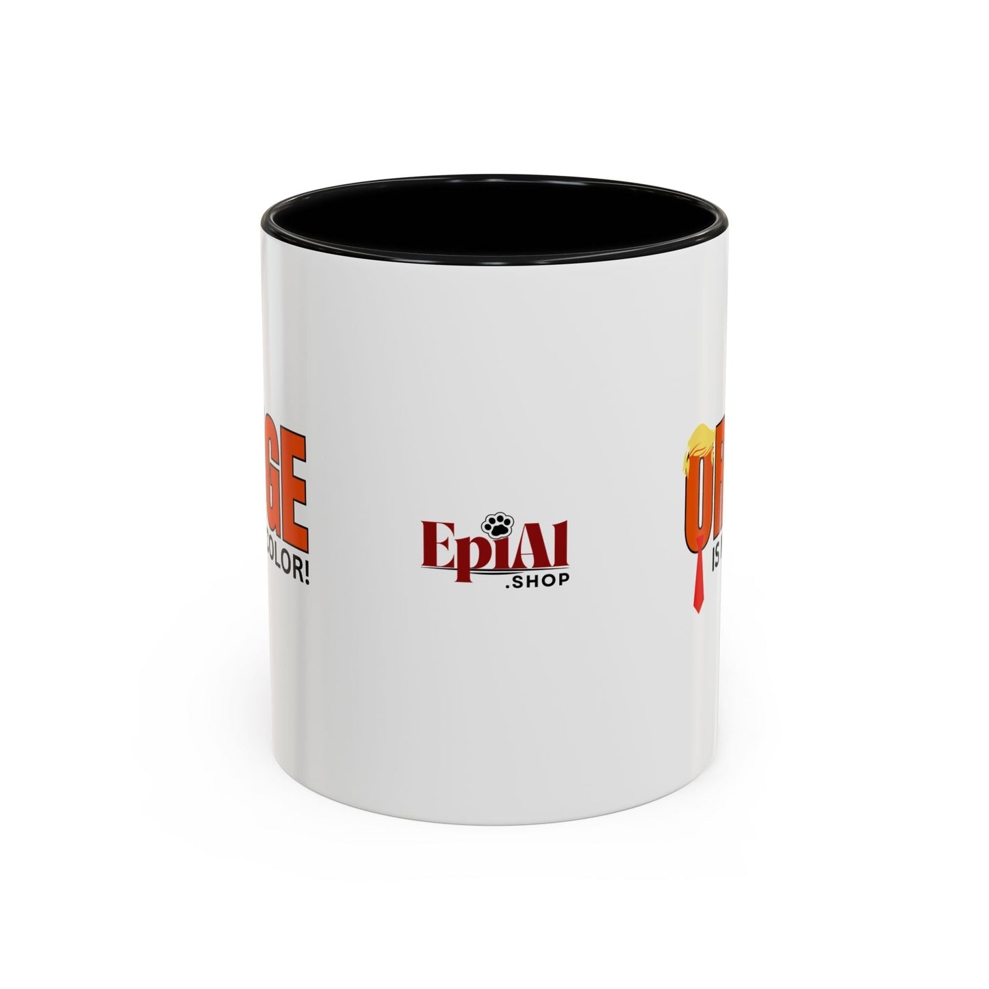 Orange Is Not My Color Accent Mug | Funny Coffee Mug (11oz, 15oz)